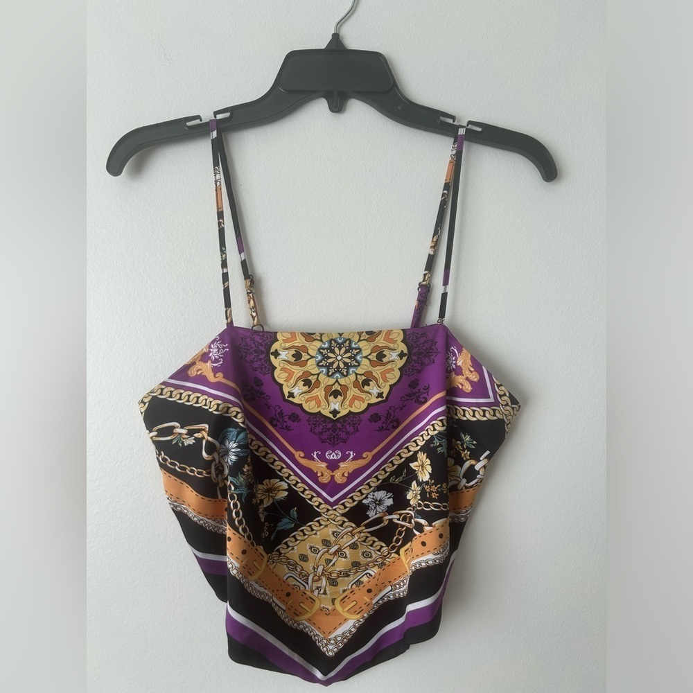 Crave Fame crop top size large